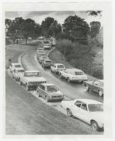 Cars on Memorial Drive