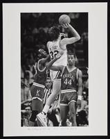 Ron Kellogg Picks Up Foul Against Alarie at KU V. Duke University Game