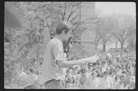 Abbie Hoffman on Strike Day at Pleasure Fair