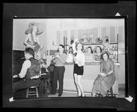 Saloon scene
