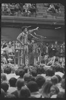 Abbie Hoffman on Strike Day at Pleasure Fair