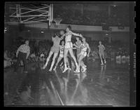 University of Kansas Men's Basketball Game v. CU, 1953-1954