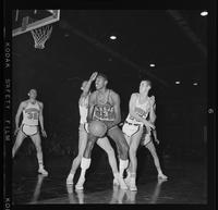 University of Kansas Men's Basketball Game v. MU, 1956-1957