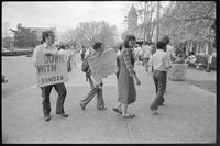 University of Kansas Student Protests: Iranian Students Protest the Somoza Regime in Nicaragua, April 19, 1979