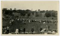 A Crowd of People on Stadium Day