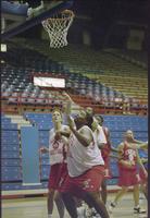 University of Kansas Women's Basketball Practice