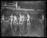 University of Kansas Men's Basketball Game v. CU, 1953-1954