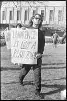 University of Kansas Student Protests: KKK at KU Protest November 18, 1988