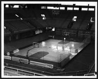 Basketball court in Allen Fieldhouse
