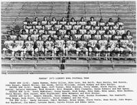 Liberty Bowl football team photo, 1973
