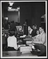 Circulation Desk Main Desk, 1958