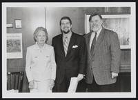 Mrs. S. Snyder with Bradley Carter and Dean Crowe, 1998