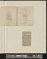 [15a] (3 of 7) Program of 1893 meeting of the Social Science Club, Newton, KS/ 1897 newspaper clipping, "Death of Jas. E. Watson"