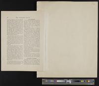 [17] (3 of 17) 15 page booklet: "History of the Library," by Carrie Watson, 1866-1891 / Vol.VU, No. 15 edition of University Courier (1894), 2 pages