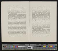 [17] (7 of 17) 19 page booklet: "History of the Library," by Carrie Watson, 1866-1891 / Vol.VU, No. 15 edition of University Courier (1894), 2 pages