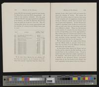 [17] (8 of 17) 20 page booklet: "History of the Library," by Carrie Watson, 1866-1891 / Vol.VU, No. 15 edition of University Courier (1894), 2 pages