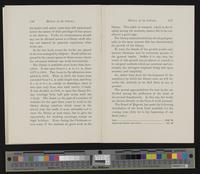 [17] (11 of 17) 23 page booklet: "History of the Library," by Carrie Watson, 1866-1891 / Vol.VU, No. 15 edition of University Courier (1894), 2 pages