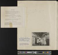 [26] (3 of 3) Program of Kansas Library Association meeting. October 25 and 26, 1906, held in Lawrence, KS / Photograph: group at Laguna Beach [Back r...