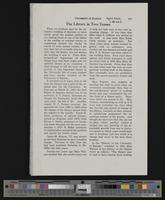 [31] (7 of 14) The Graduate Magazine of the University of Kansas, vol XIII, no. 8, May 1915, pp. 235-239: "'Commencement Dinners," by Carrie Watson/ "...