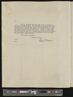 [38] (2 of 2) 11-12-1923 2-page letter from Thomas Doran. to faculty invited to alumni banquet