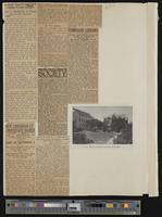 [44] Newspaper clippings: 1921 Graduate Magazine Special News edition, "Carrie Watson Resigns"/ 7-27-1921 Journal World, "New Librarian at University ...