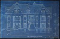 Architectural drawings of Snow Hall