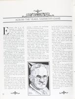 "Across the Years: Naismith's Game", Alumni Magazine, v. 68, no. 4, p. 18
