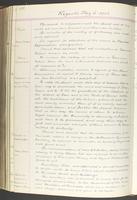 Board of Regents minutes - May 5, 1906