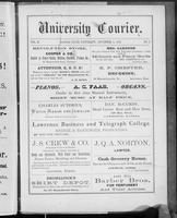 November 1879 (The University Courier)