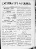 April 1883 (University Courier)