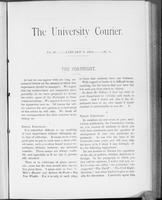 January 1884 (University Courier)