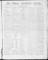 November 1884 (The Weekly University Courier)