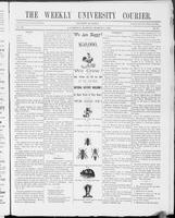 March 1885 (The Weekly University Courier)
