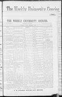 October 1885 (The Weekly University Courier)