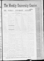 December 1885 (The Weekly University Courier)