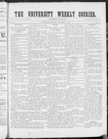 October 1891 (The Weekly University Courier)