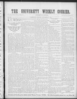 November 1891 (The Weekly University Courier)
