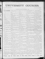 September 1892 (University Courier)