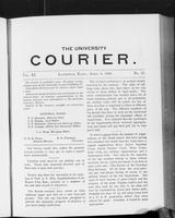 April 1893 (The University Courier)