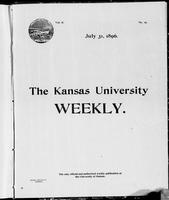 July 1896 (The Kansas University Weekly)