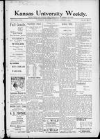 October 1900 (Kansas University Weekly)