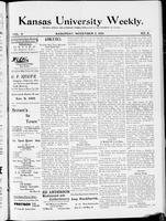 November 1901 (Kansas University Weekly)
