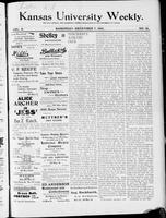 December 1901 (Kansas University Weekly)