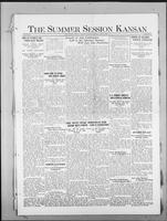 July 1921 (Summer Session Kansan)