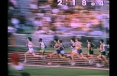 Replay Footage of Jim Ryun's Fall in the 1500 Meter Race at the Munich Olympics