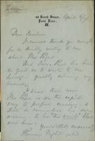 Letter to Unknown, 1871-04-06